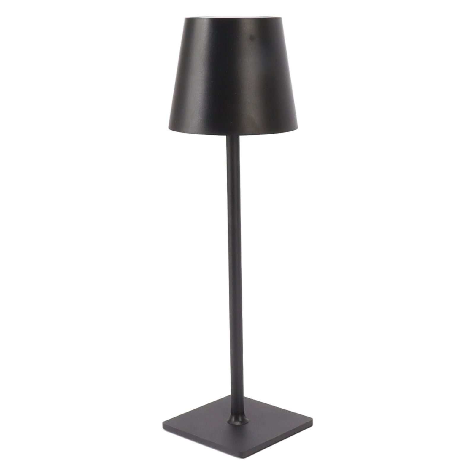Led-schreibtischlampe Mit Metalloptik, 3 Farbmodi, Touch-dimmung, Augenschutz Für Nachttisch Oder Büro, Schwarz