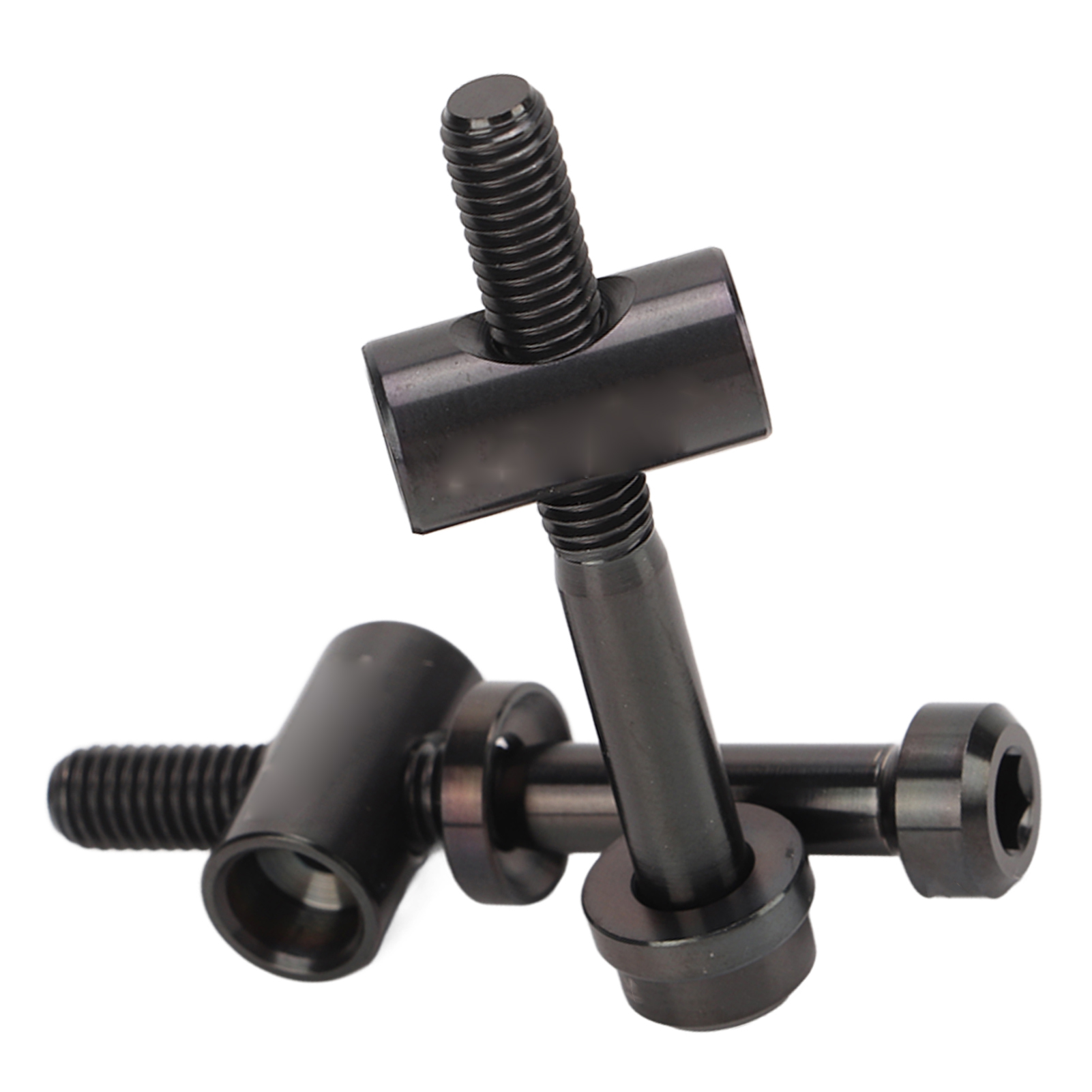 Stück Risk M5 X 40 Mm Sattelstützenschrauben, Sattelstützen-befestigungsschrauben, Diy-fahrradersatzteile, Schwarz