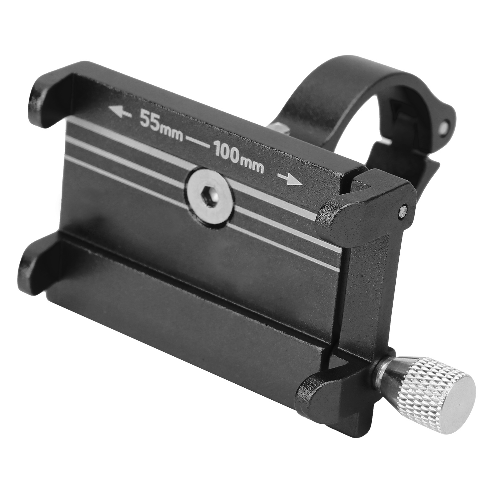 Hochwertige, Licht- Und Korrosionsbeständige Handyhalterung Mit Hoher Härte, Sicherer Halt Für Lenker Mit 31,8 Mm, 25,4 Mm Und 22,2 Mm Durchmesser, Schwarz