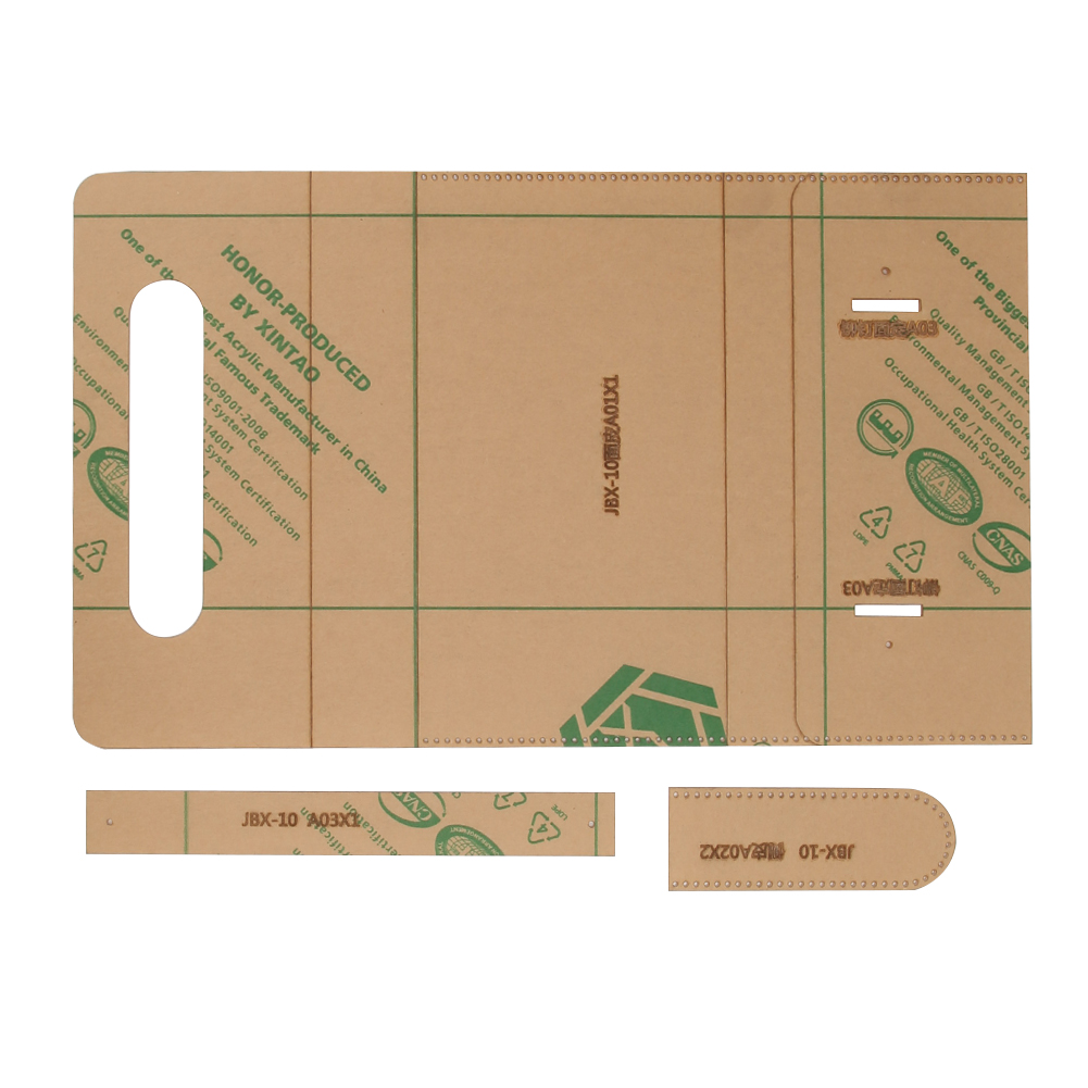 Acryl-schablonen-set Für Leder, Diy-werkzeuge Für Lederhandtaschen Und -geldbörsen