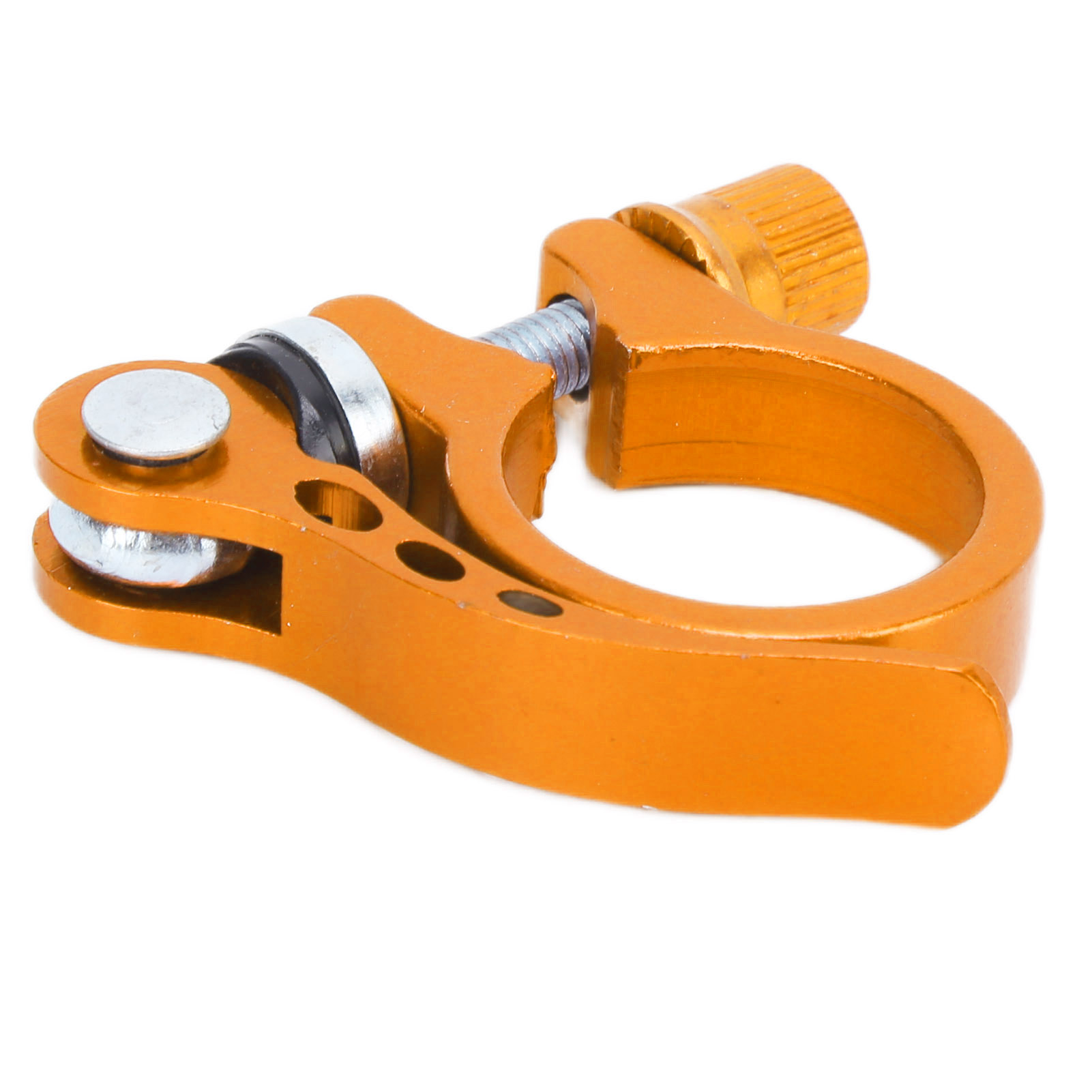 Schnellspann-sattelklemme Aus Aluminiumlegierung Für Mountainbike-sattelrohr, 3 Cm, Gold