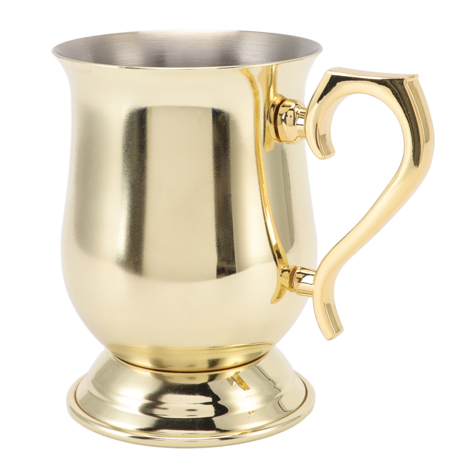 6er-set Mule-gläser Aus Vergoldetem Edelstahl, Robust Und Rostfrei, Für Cocktails, Bier, Eistee Und Kalten Kaffee