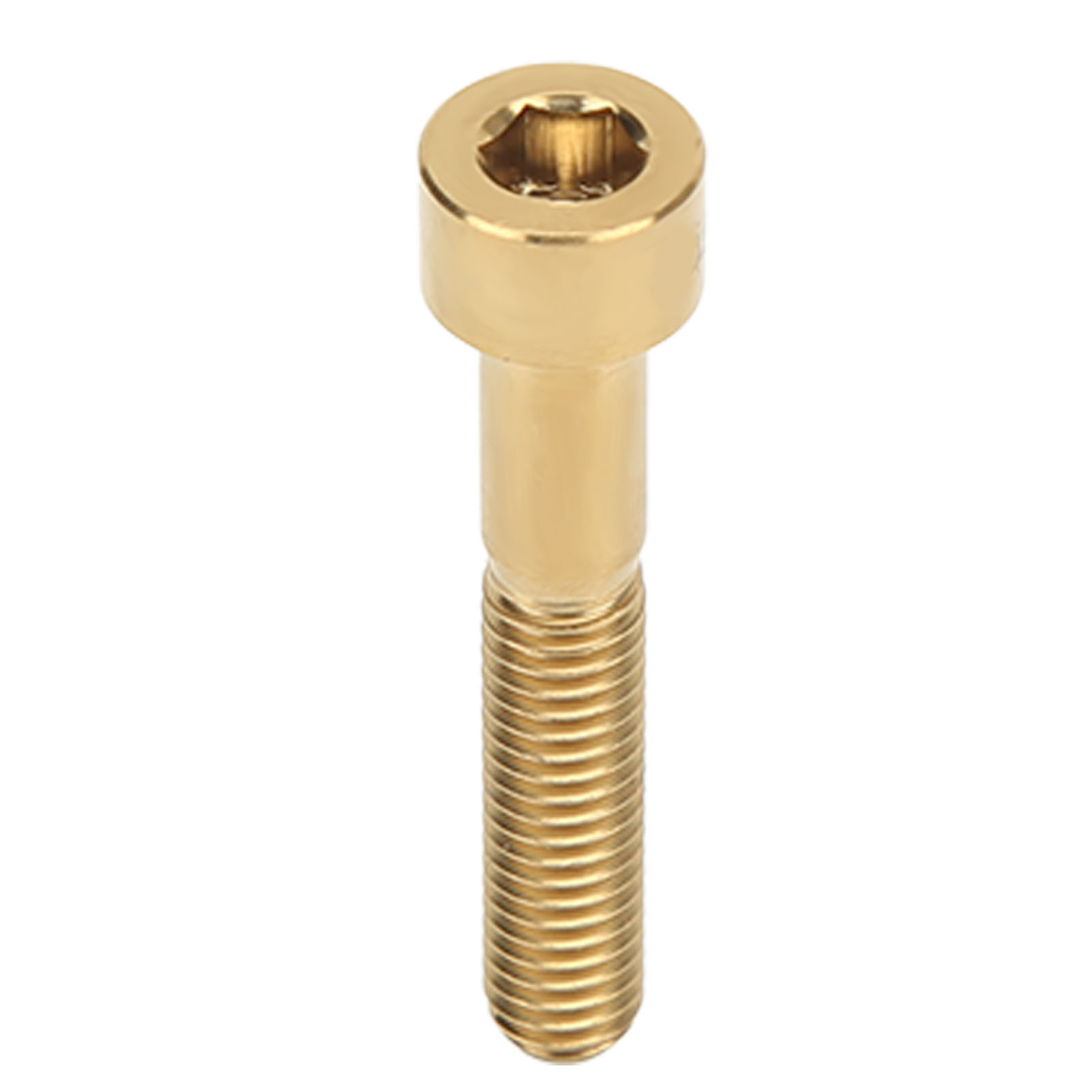 M6x35mm Fahrradlenkerschrauben Aus Edelstahl-titanlegierung, Goldfarben, Für Outdoor-radtouren