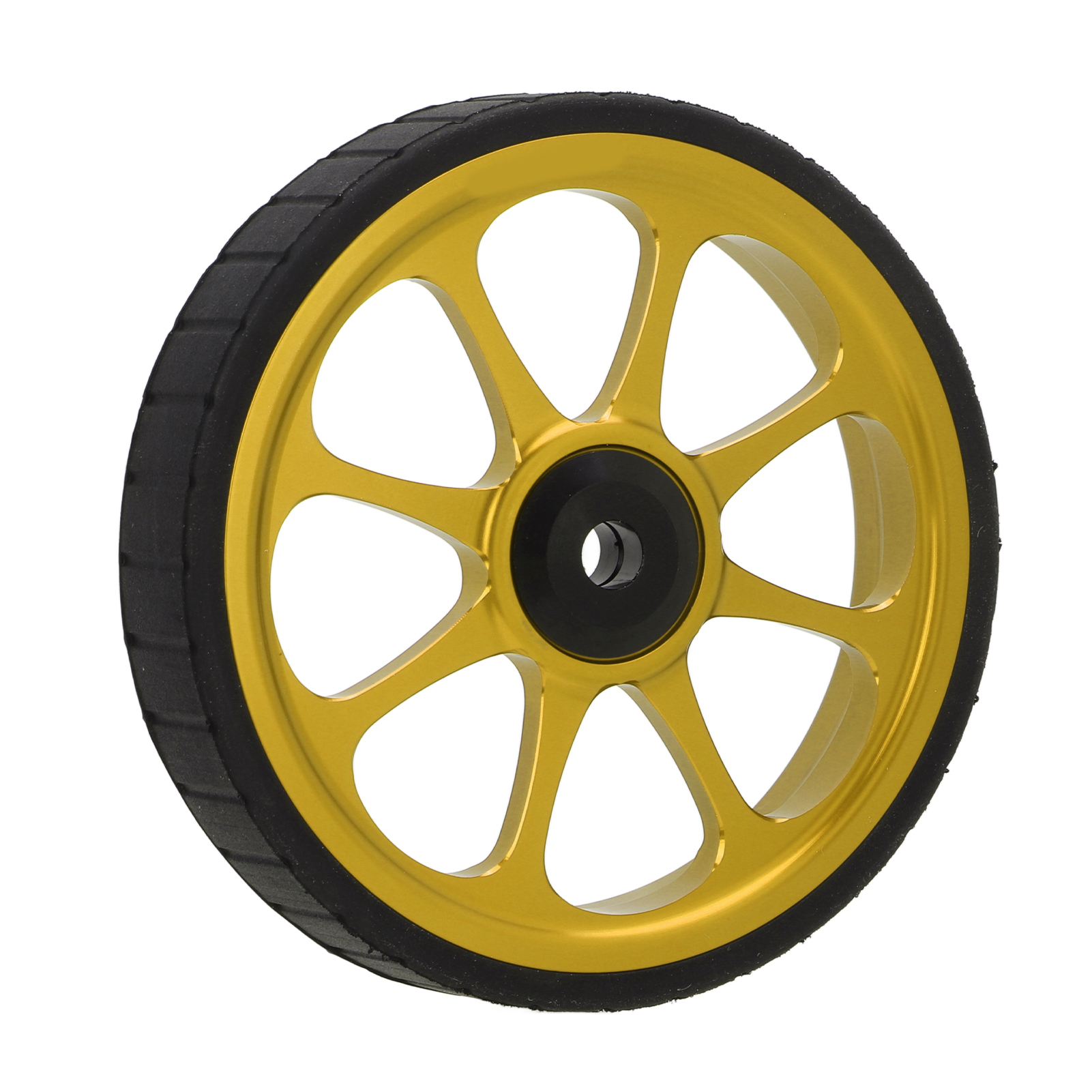 82 Mm Breite, Verbreiterte Aluminiumfelge Mit Lager Für Brompton 3sixty Faltrad, Goldfarben