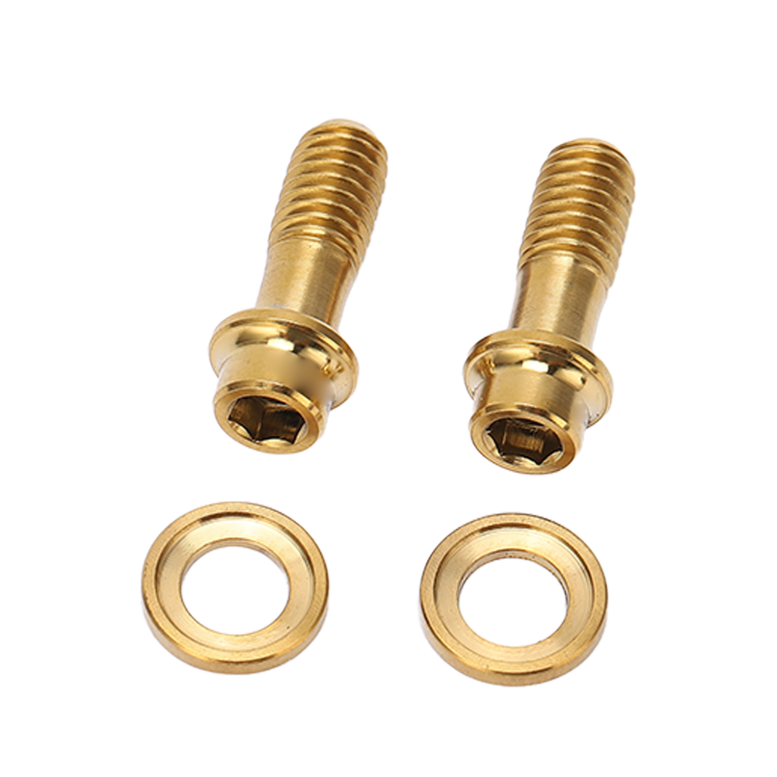 Set Mit 4 Titanlegierungsschrauben Zur Montage Von Sram-rennradbremsscheiben, Upgrade-zubehör, Gold (4 Stück/box)