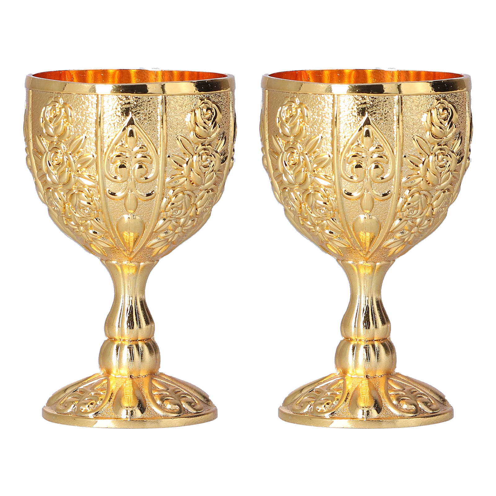 Stück 30 Ml Europäische Becher, Gold-retro, Hohe Qualität, Ideal Für Reisen, Dekoration Und Als Sammlerstück Für Zuhause