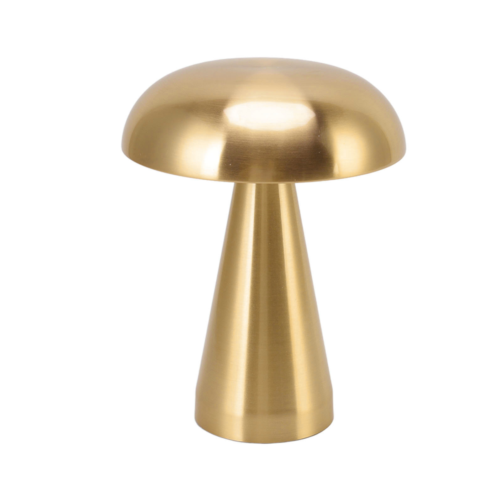 Moderne Pilz-tischleuchte Im Minimalistischen Industriestil, 3 Dimmbare Und Wiederaufladbare Farben, Innovative Goldene Touch-schreibtischleuchte