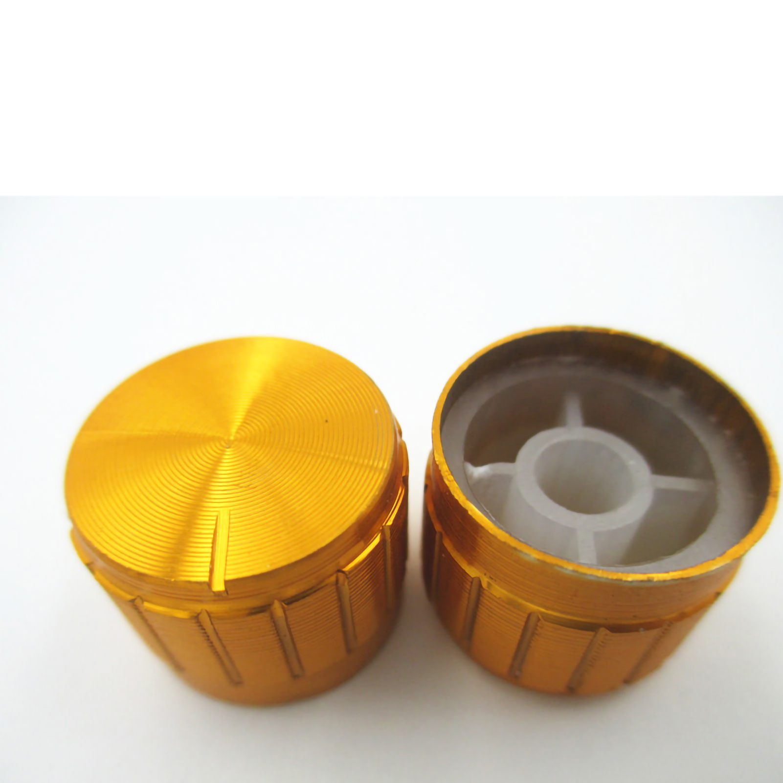 Dimmerknopf, Kappe Aus Aluminiumlegierung, Drehregler Für Die Lautstärke, Goldener Knopf Für Stehlampe