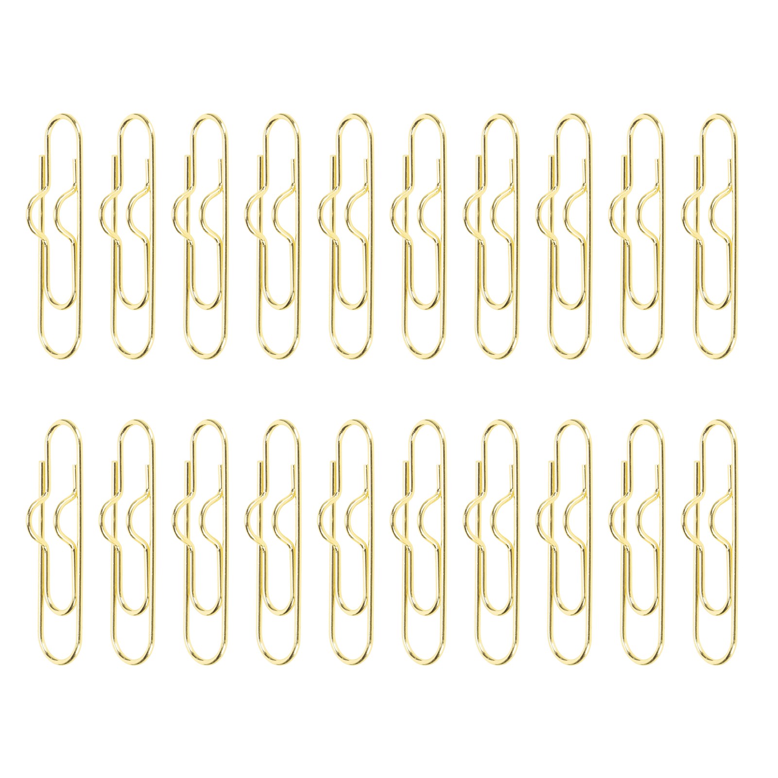 Set Mit 20 Goldenen Metall-stiftclips, Robuste, Verlustsichere Befestigung, Stifthalter Für Schule Und Büro