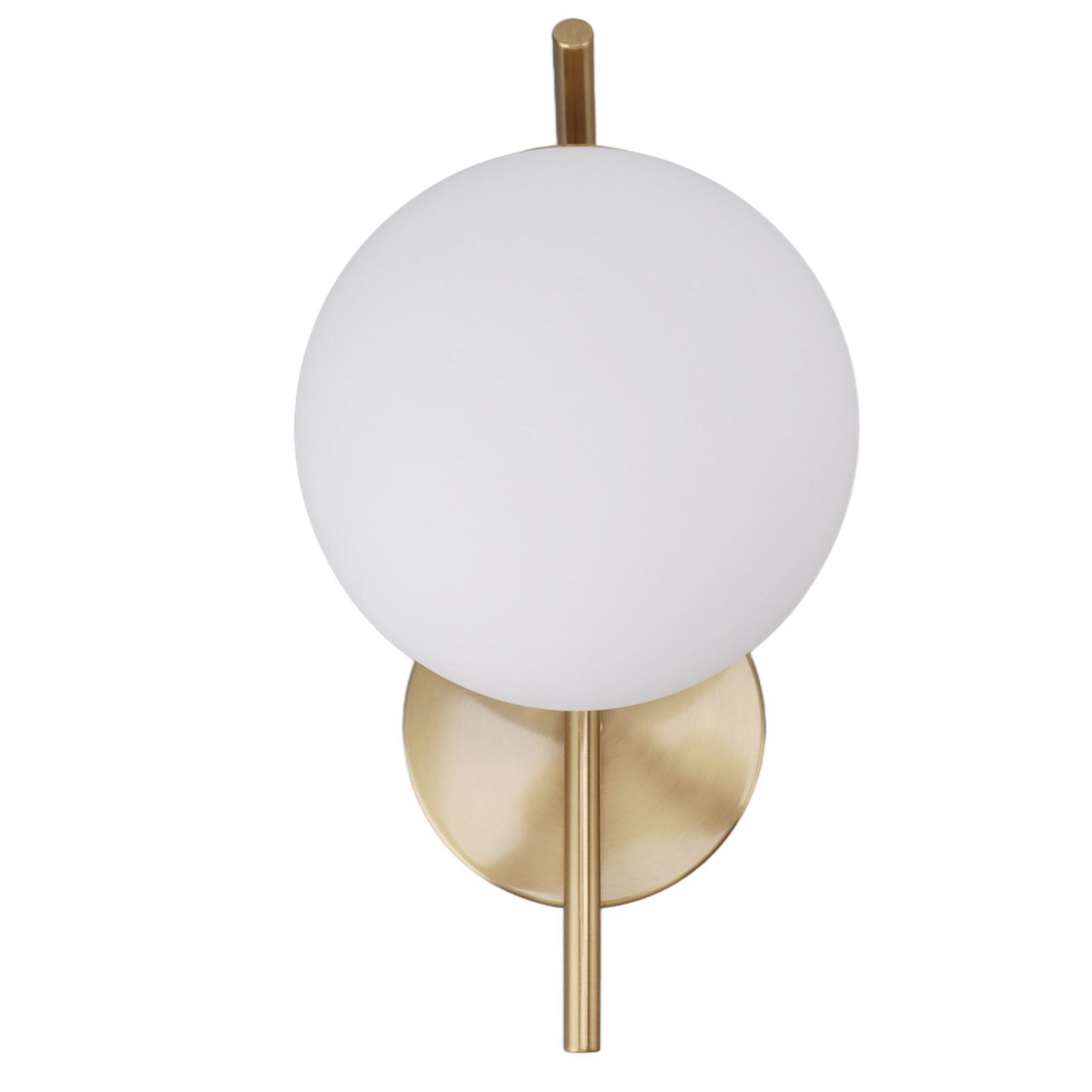 Wandleuchte Aus Goldglas, E27/e26-fassung, 85–265 V, Fürs Schlafzimmer