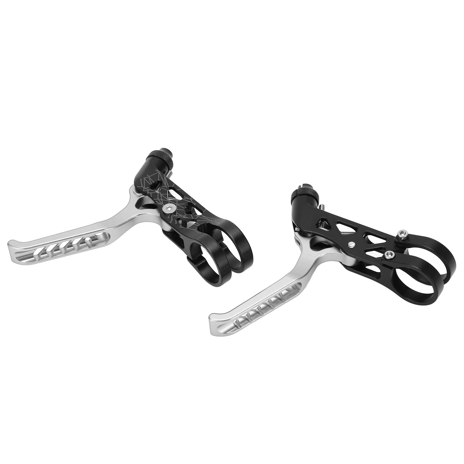 Meijun 1 Paar Bremshebel Aus Aluminiumlegierung Für Brompton 3sixty Mountainbikes, Silber