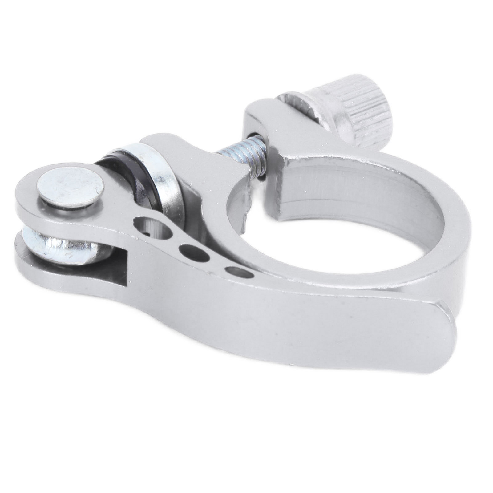 Schnellspann-sattelklemme Aus Aluminiumlegierung Für Mountainbike-sattelrohr, 3 Cm, Silber