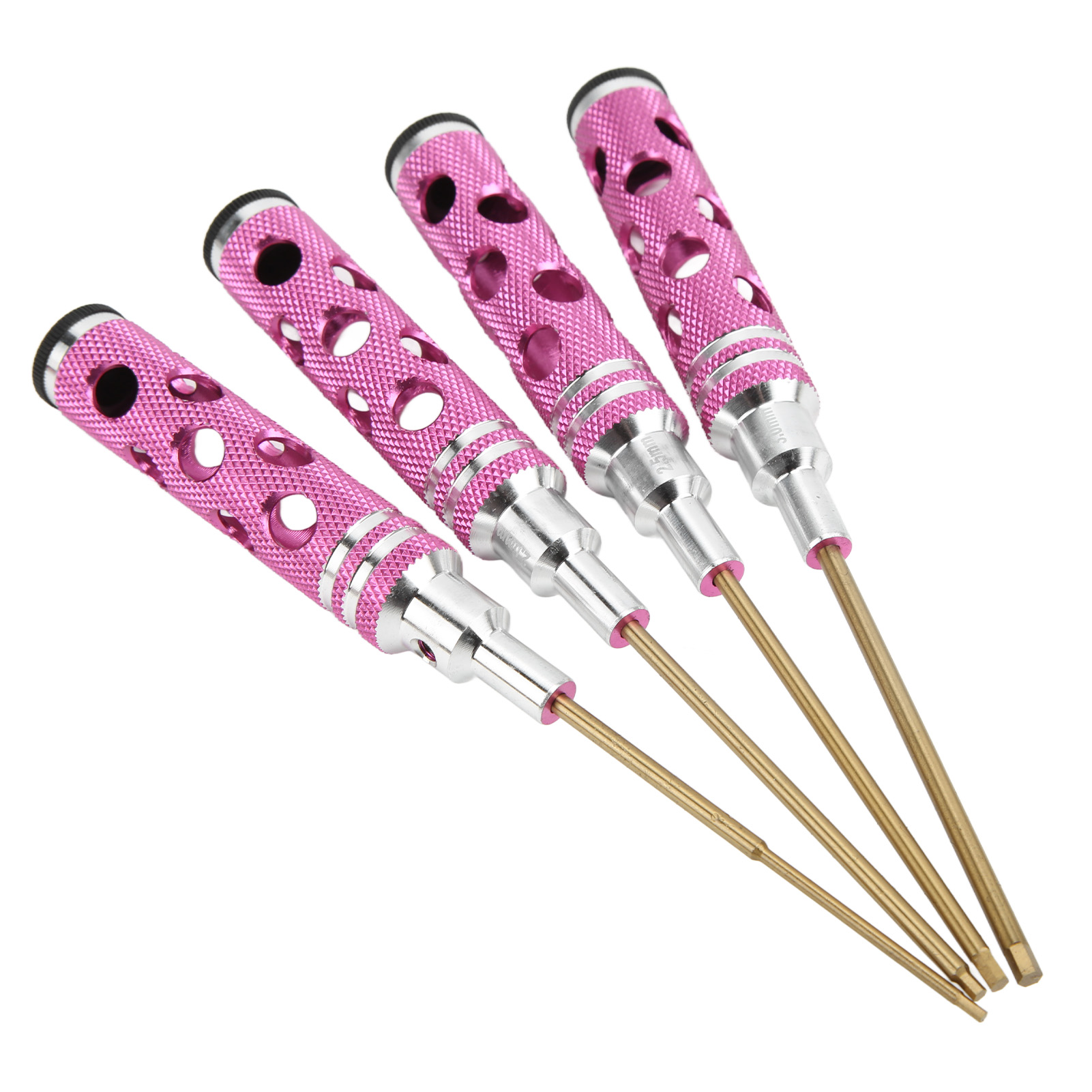 4er-set Innensechskantschlüssel 1,5/2,0/2,5/3,0 Mm – Steckschraubendreher Für Rc-modelle (fahrzeuge/boote) – Lila