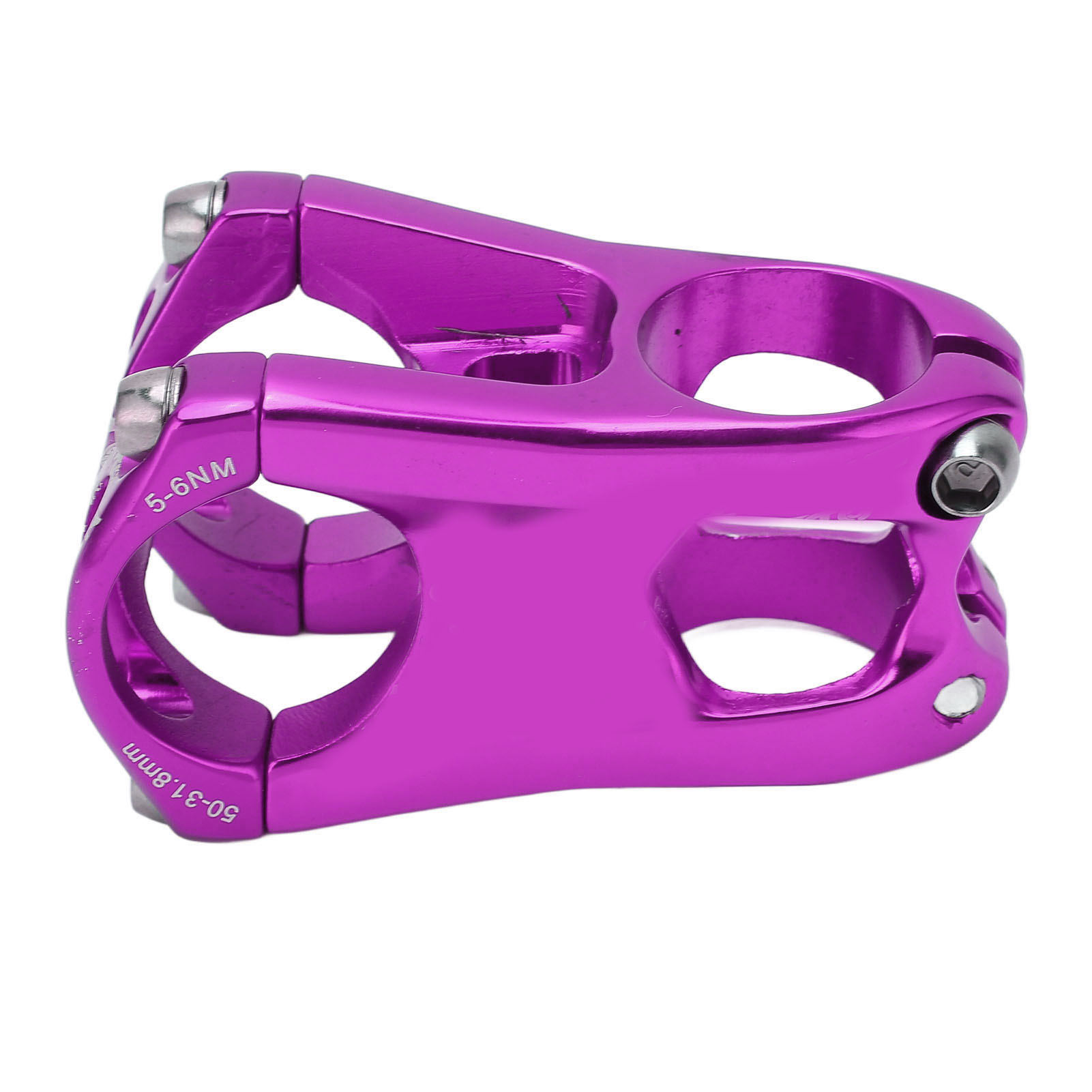 Ztto 31,8 Mm Aluminium-vorbau, Kurzer Vorbau Für Mountainbikes Und Rennräder, Lila