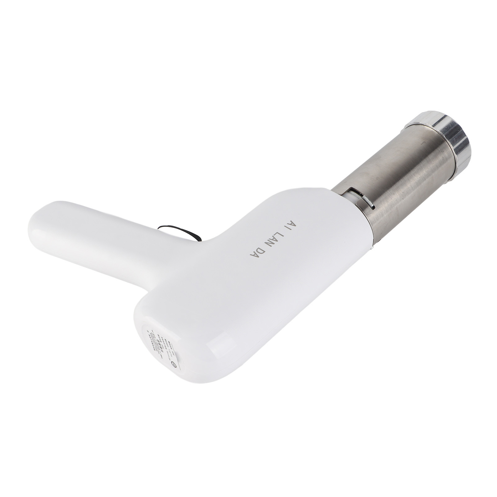 Elektrische Nudelmaschine (40 W), Edelstahl 304, Kabellos, Automatisch, Tragbar, Weiß