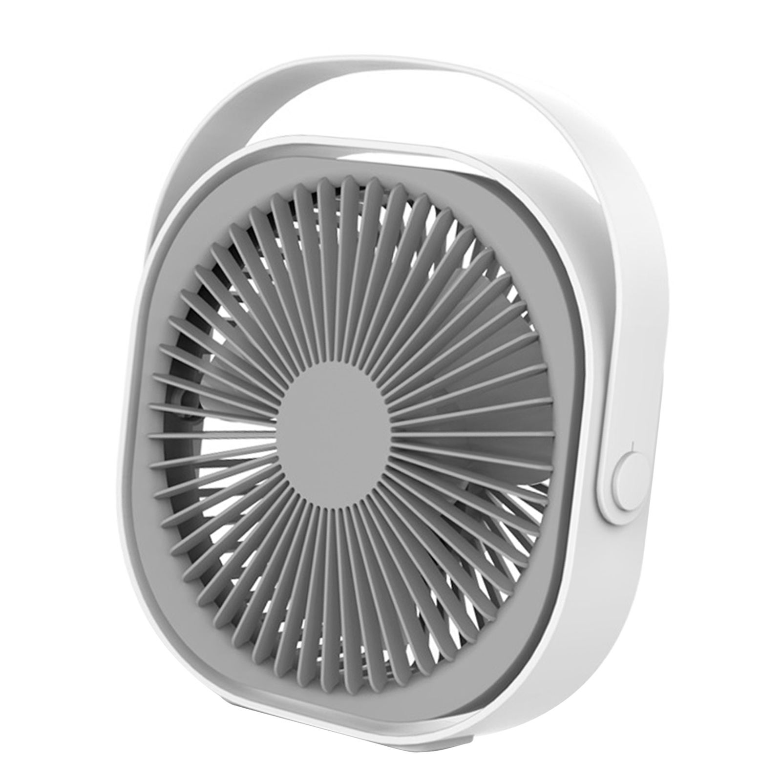 Leiser 15-cm-tischventilator, Tragbarer Mini-usb-ventilator, Weiß, Für Zuhause Und Büro