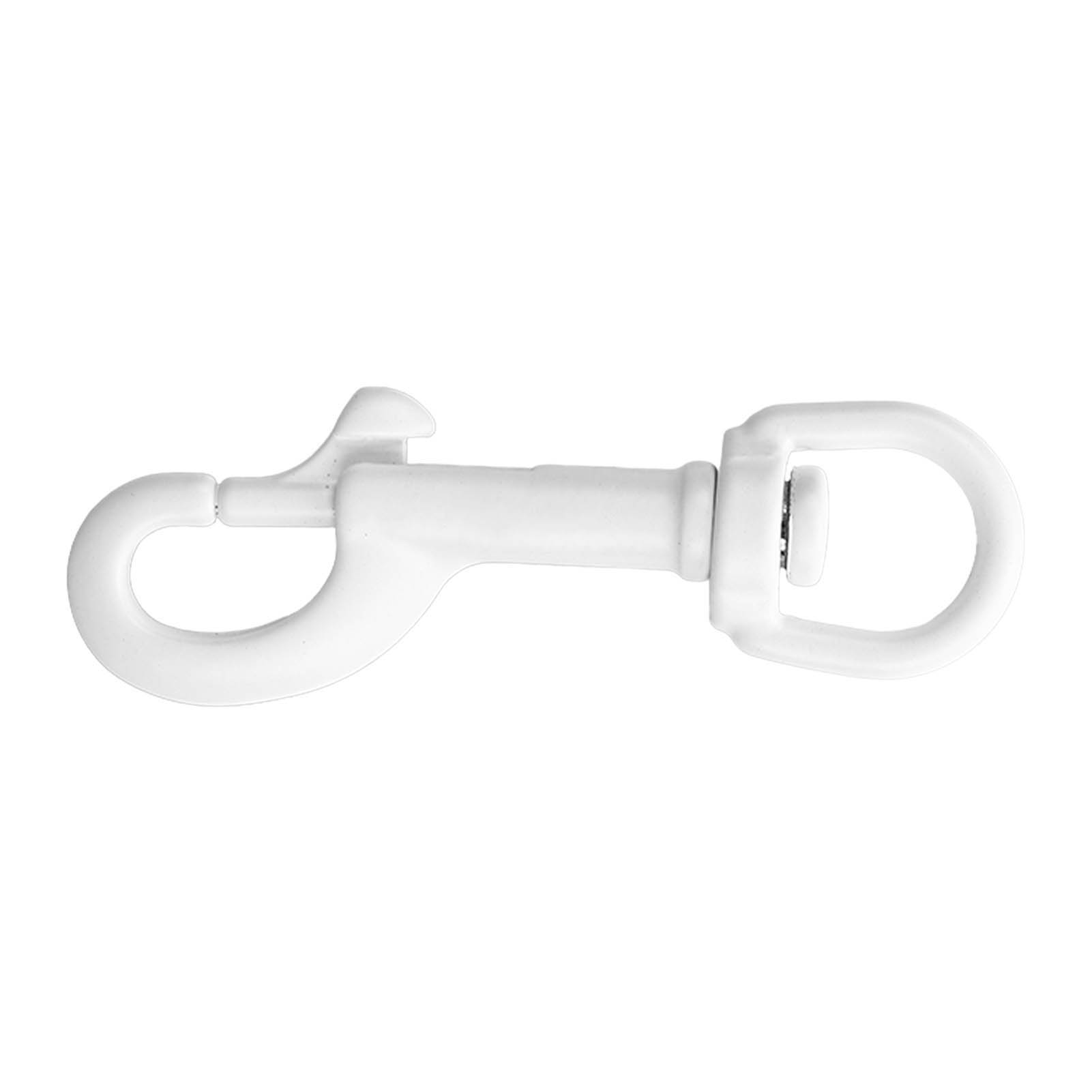 75-mm-drehhaken Dt75b, Seewasserbeständiger Edelstahl 316, Einzelkarabinerhaken, Geeignet Für Taucher, Schlüsselanhänger, Hundeleinen, Kameragurte, Weiß