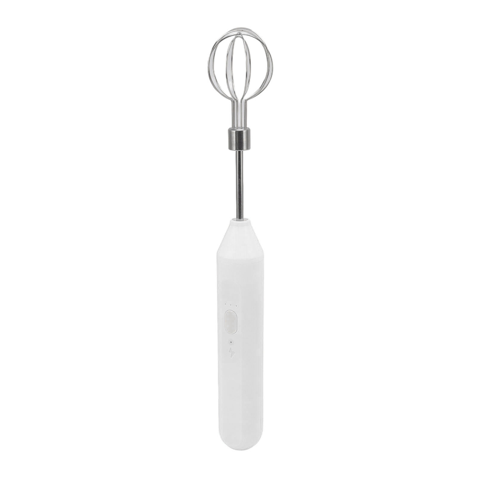 Kabelloser 3-gang-mixer, Tragbarer Milchaufschäumer Zum Backen, Weiß