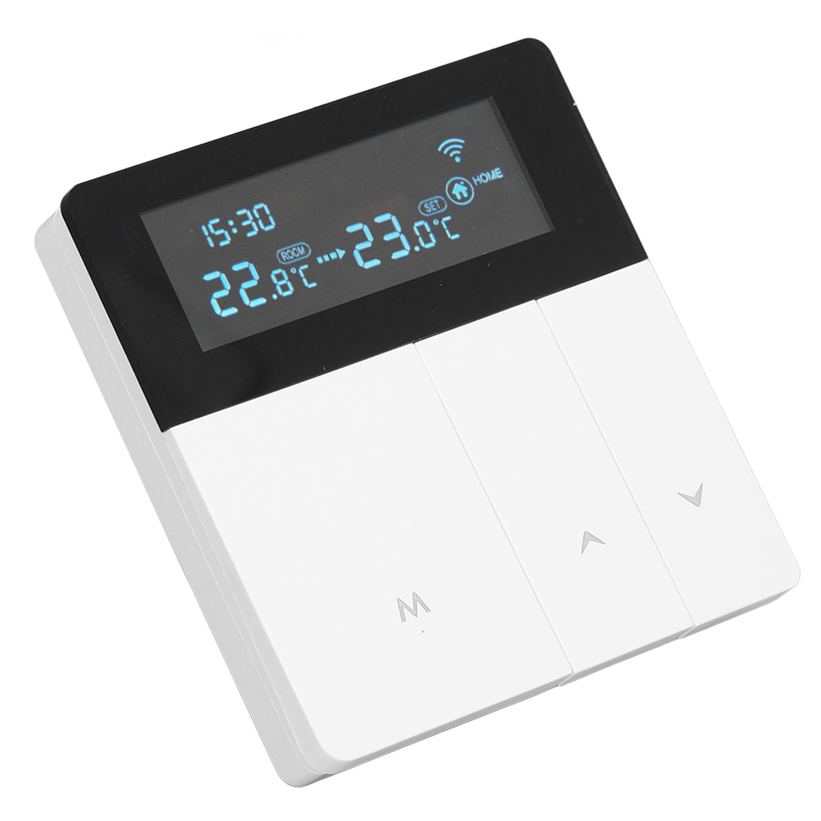 Programmierbarer Smart-thermostat (16 A), Weiße Wlan-elektroheizung, Für Zuhause, Büro, Einkaufszentrum, Hotel, Wechselstrom 90–240 V