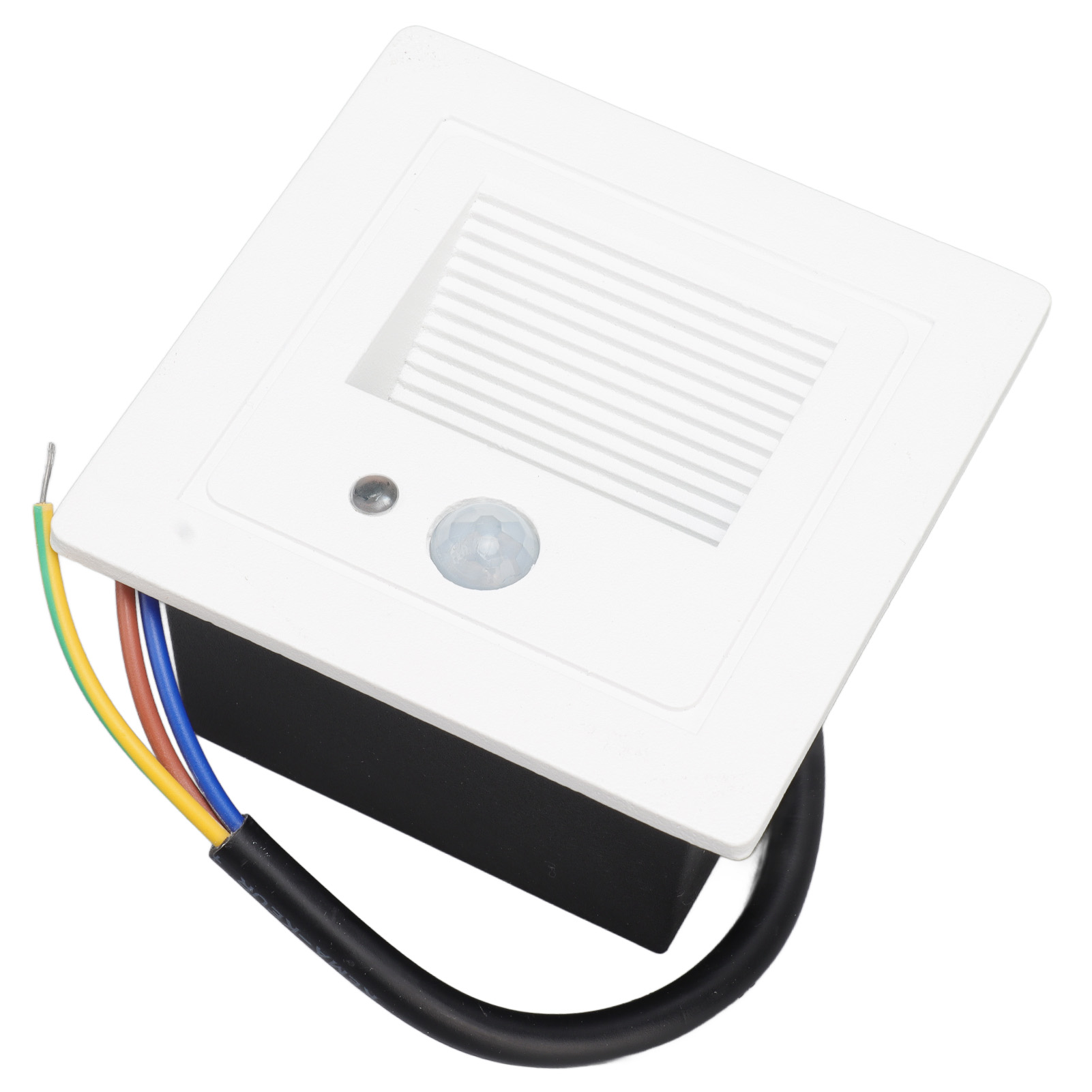 Led-einbau-eckleuchte, Warmweiß, Gehäuse Aus Lackiertem Eisen, Bewegungsaktivierte Treppenbeleuchtung, 85–260 V
