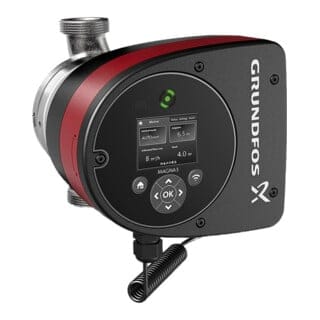Grundfos Umwälzpumpe MAGNA3 25-80 N, G 1 1/2, 180mm, PN 10, 230V