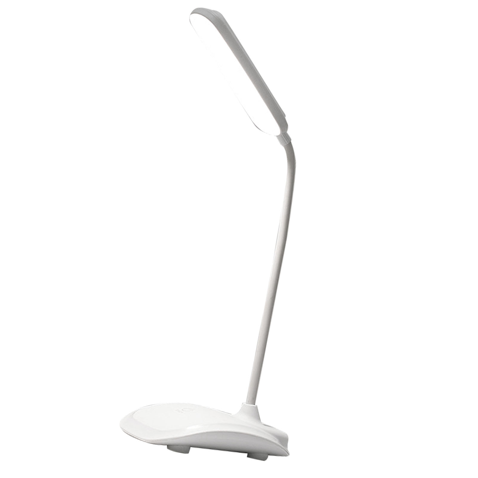 Berührungsempfindliche Led-schreibtischlampe, 3-stufige Farbtemperatur, Stufenlose Dimmung, Tischleuchte Mit Usb-ladefunktion, Weiß