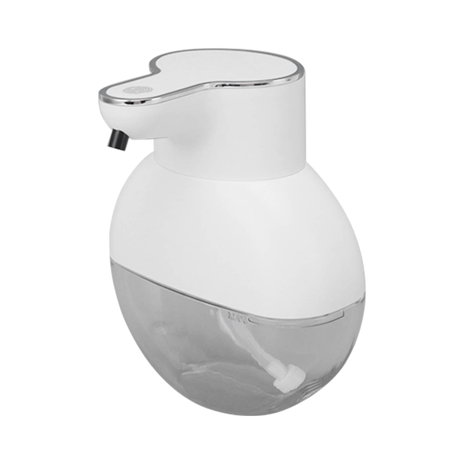 Automatischer, Berührungsloser, Wiederaufladbarer, Wasserdichter (ipx5) Wandseifenspender, 400 Ml, Weißer Schaum