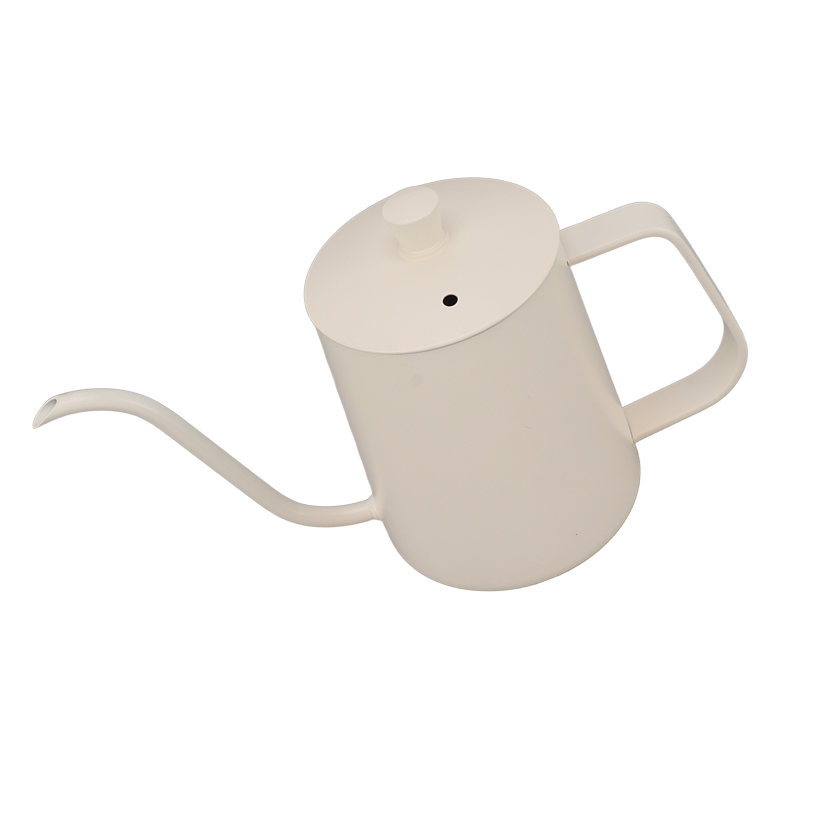 Edelstahl-kaffeefilterkanne, Schwanenhalsauslauf, Präzise Dosierbarkeit, 350 Ml, Weiß