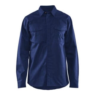 Blakläder Flammschutz-Hemd, marineblau, Unisex-Größe: L