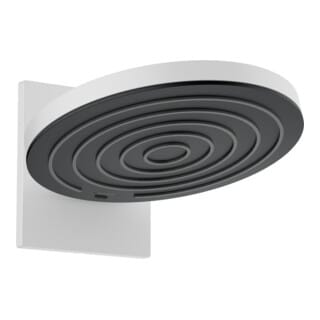 hansgrohe Kopfbrause Pulsify S 260 mit Wandanschluss, 2jet, mattweiß