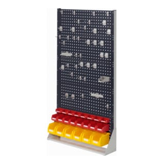 Kappes Stellwand RasterPlan Gr. 5 einseitig RAL 7035/7016 mit Ausstattung 2