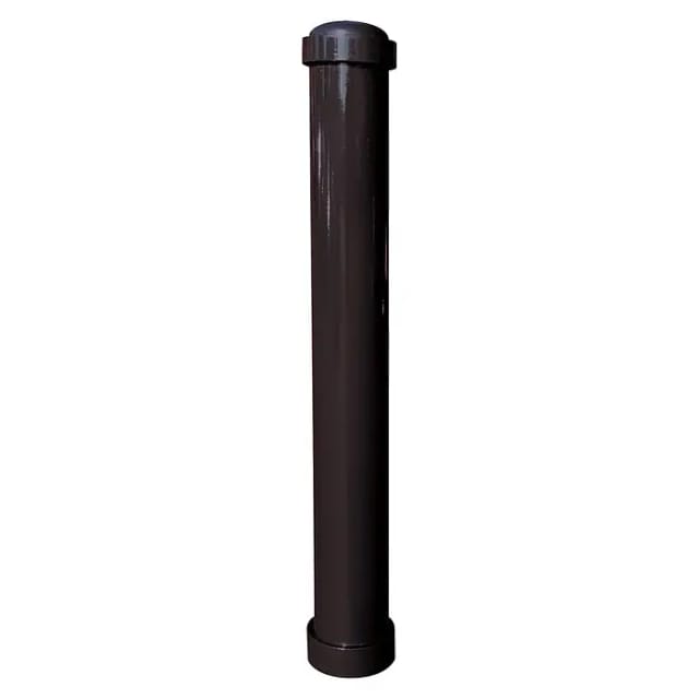 Schake Stilpoller Typ 497B, ortsfest, zum Einbetonieren, Ø 108mm + + Zierringen, beschichtet,