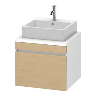Duravit Waschtischunterschrank DuraStyle 60x54,8cm, E na/we ma, f Kons, 1 Ausz.