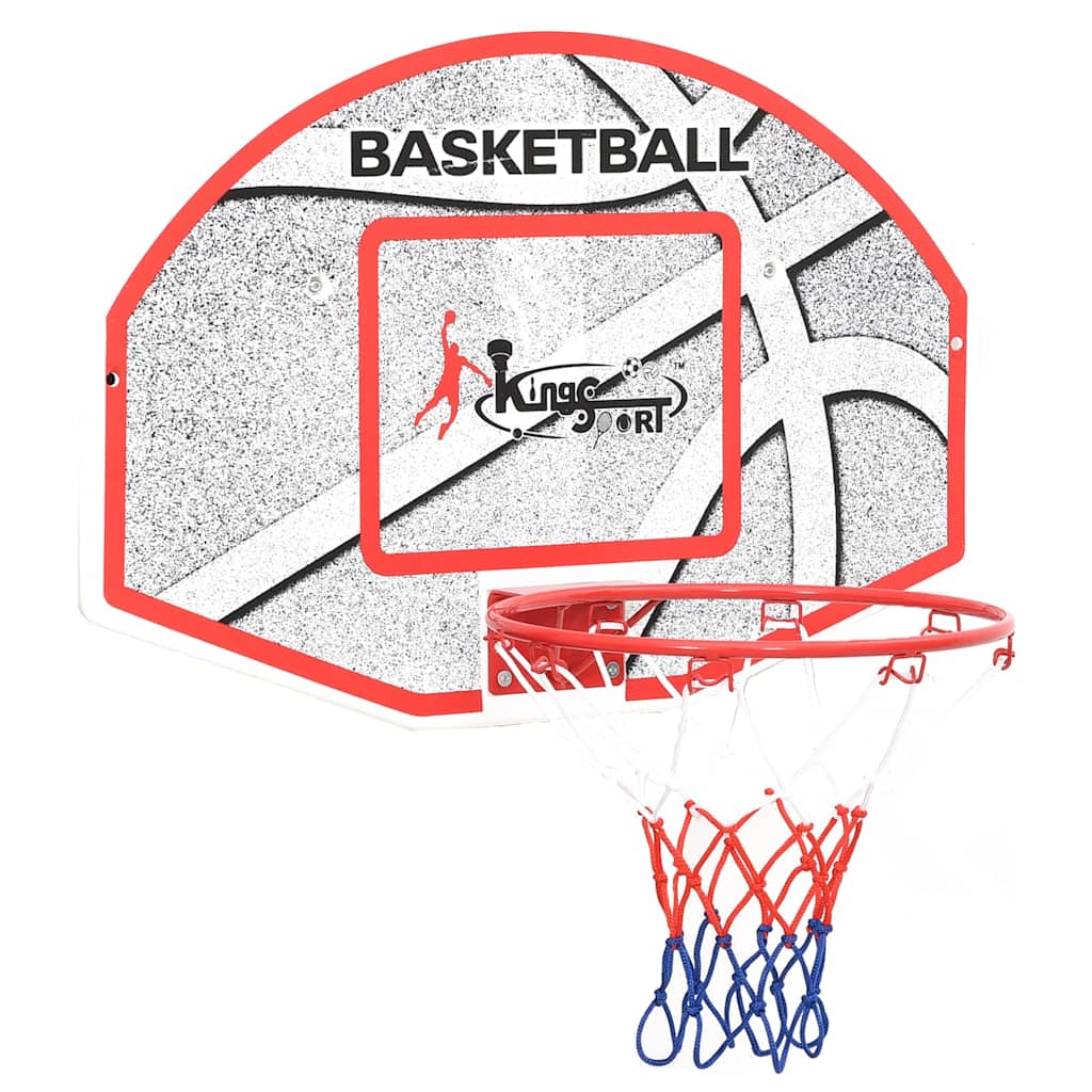 Maison Exclusive - 5-tlg. Basketball-set Zur Wandmontage 66x44,5