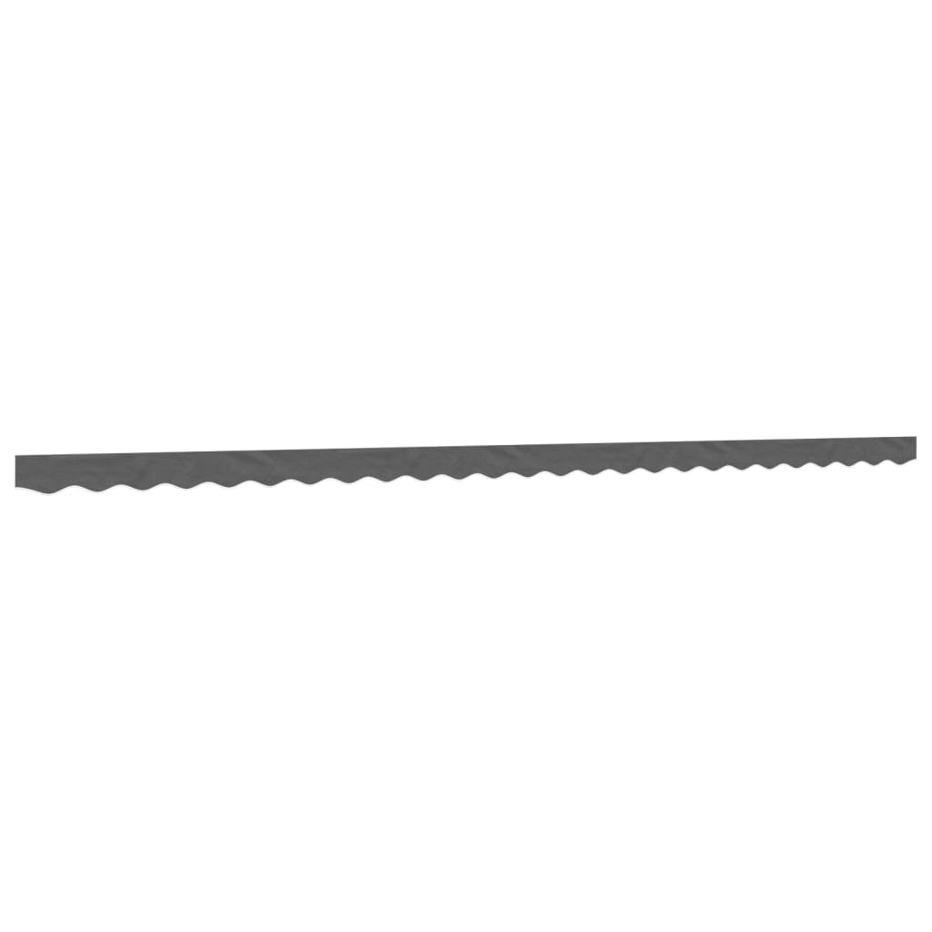 Maison Exclusive - Markisenvolant Anthrazit Gestreift 580x20 Cm