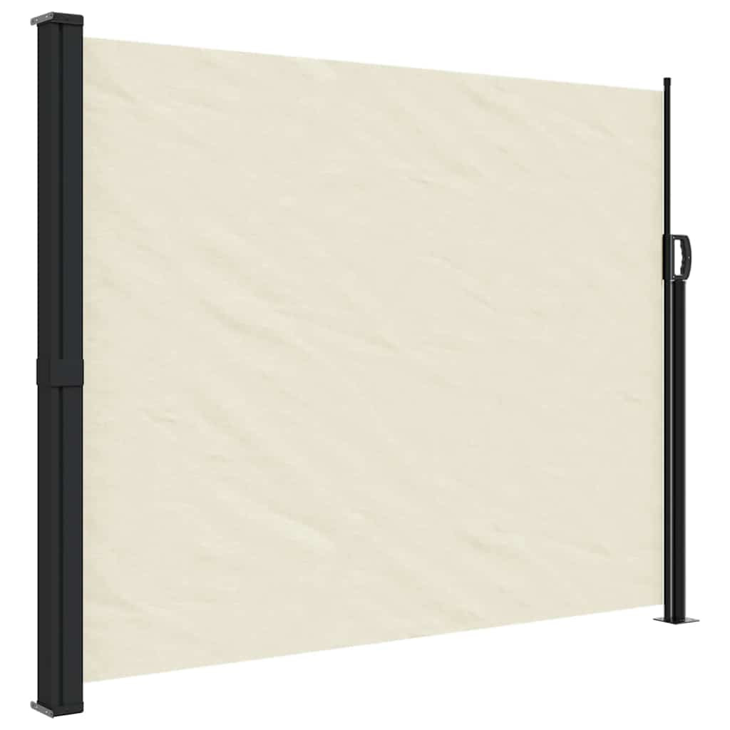 Maison Exclusive - Seitenmarkise Ausziehbar Creme 160x500 Cm