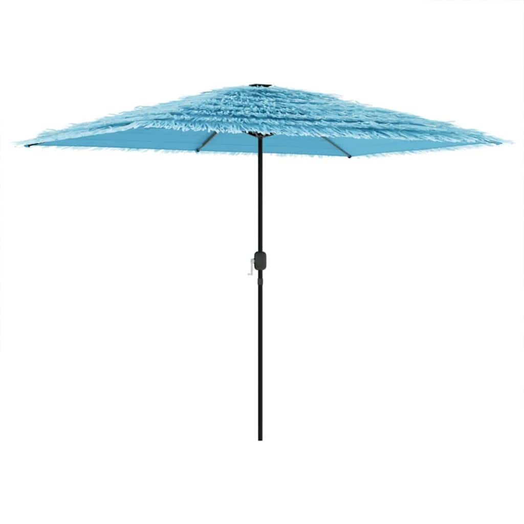 Maison Exclusive - Sonnenschirm Mit Stahlmast Blau 300x200x250 Cm