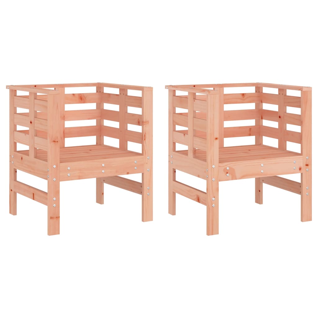 Maison Exclusive - Gartenstühle 2 Stk. 61,5x53x71 Cm Massivholz D