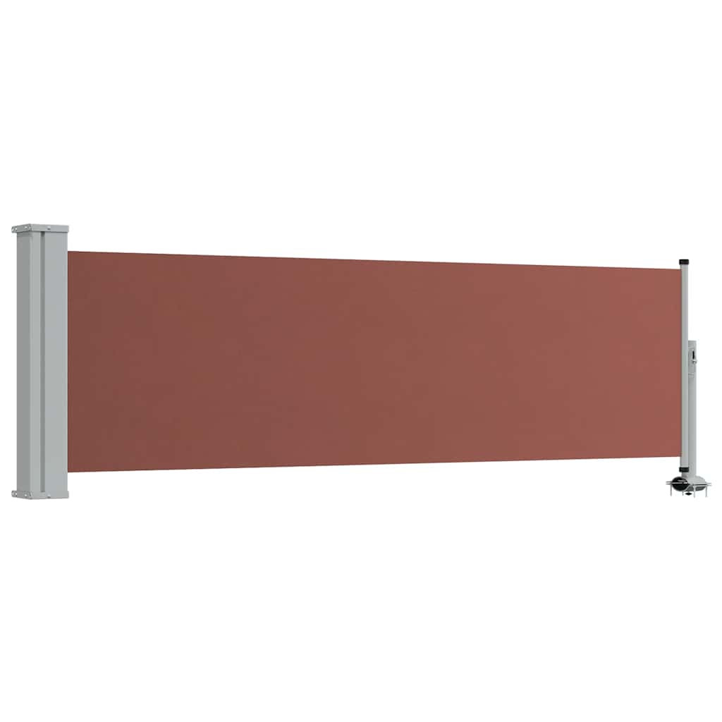 Maison Exclusive - Ausziehbare Seitenmarkise 80×300 Cm Braun