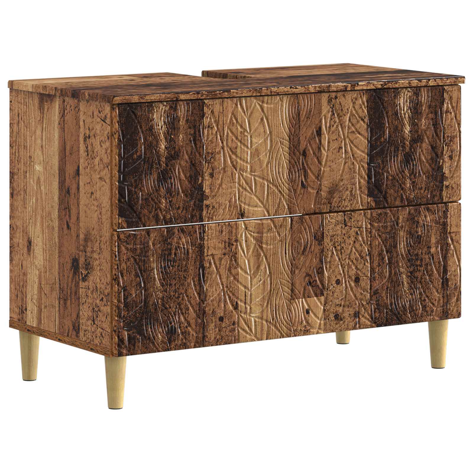 Maison Exclusive - Waschbeckenschrank Delft Altholz 82 X 41 X 59