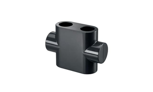 Oventrop Design Abdeckung DG, anthrazit, für Multiblock T/TU/TQ