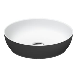 Duravit Aufsatzwaschtisch DuroCast + Sivida d 40cm, I.Fa w m, Auß.Farbe dunkelgr. ma