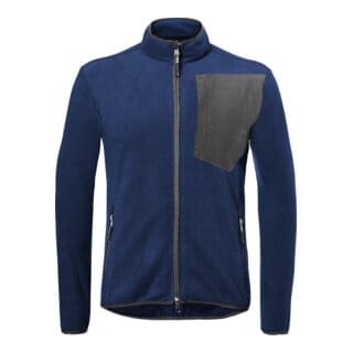 Kübler Fleecejacke dunkelblau/anthrazit Form 1254 Größe XXL