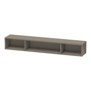 Duravit Regalelement L-Cube 80x14cm, flan. Gr hgl, 3 Fäch., hor