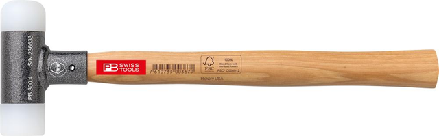 PB Swiss Tools Schonhammer mit Holzstiel rückschlagfrei 22mm