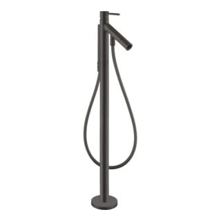 hansgrohe Wannen-Einhebelmischer Axor Starck A 156mm, boden, m Pin-Griff, b bla vc