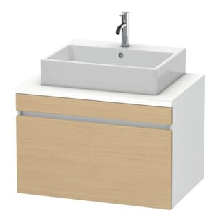 Duravit Waschtischunterschrank DuraStyle 80x54,8cm, E na/we ma, f Kons, 1 Ausz.