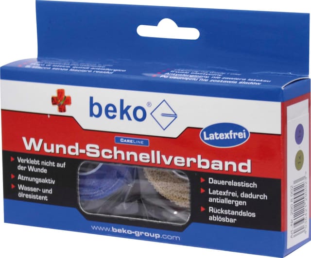 Beko Wund-Schnellverband Box 2 Rollen a 4,50m 2908002