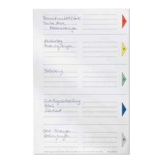 Eichner Register-Vorblatt