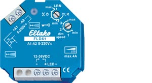 Eltako Funkaktor Dimmschalter PWM-LED,12-36VDC,4A FLD61
